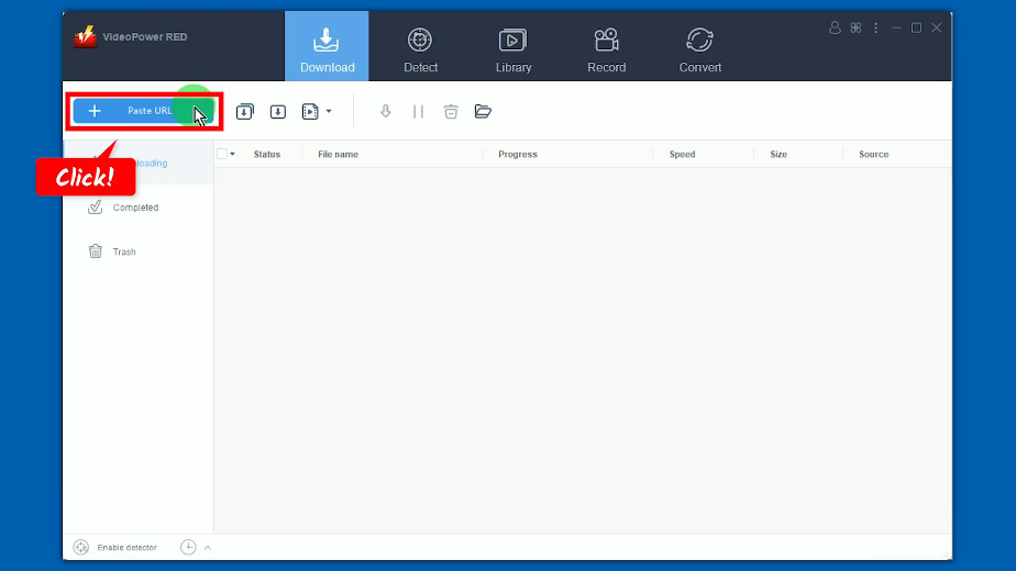 download vimeo videos chrome, paste the copied url