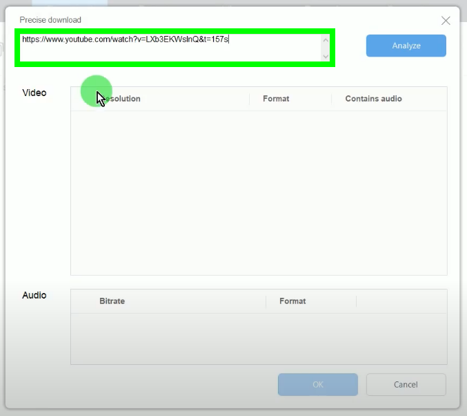 4k video downloader, paste url