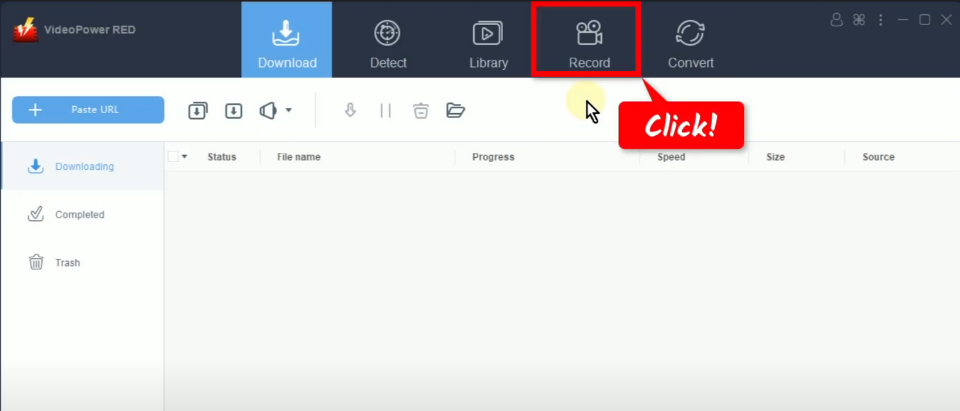 record udemy videos, record function menu