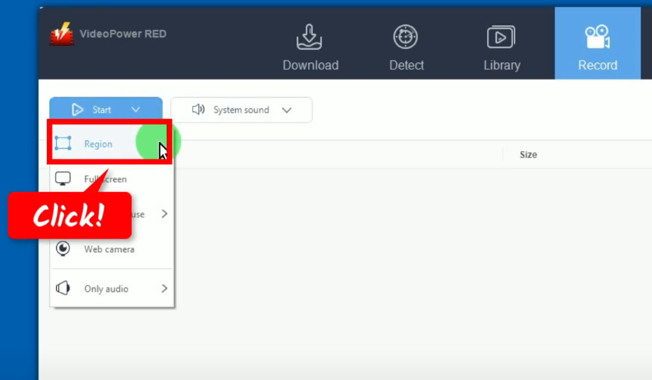 record twitch videos, set to region