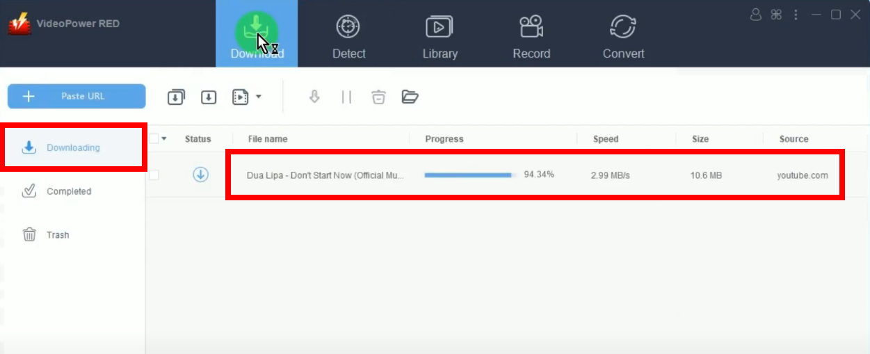 watch youtube videos offline, downloading the video