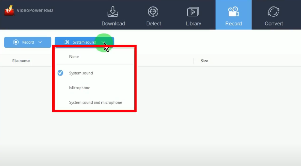 watch youtube videos offline, set to system sound