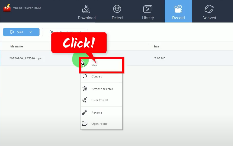 download hd movies from youtube to ipad, preview recorded file
