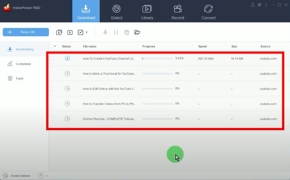 youtube channel downloader, downloading videos