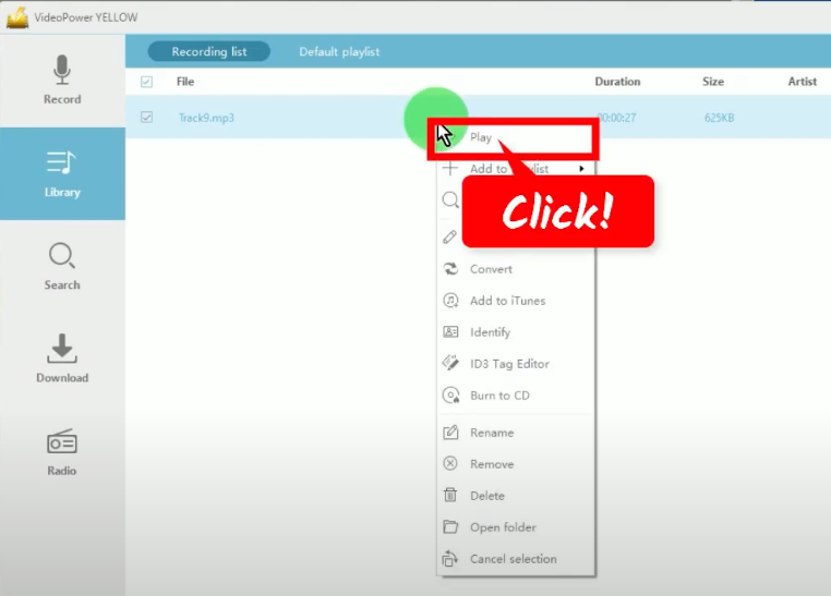 soundcloud recorder, playback recorded music