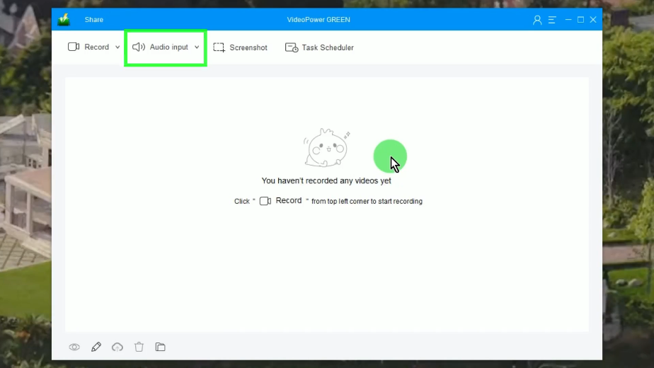 record hbo go, audio input