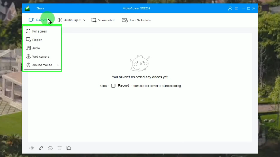 record hbo go, set to fullscreen