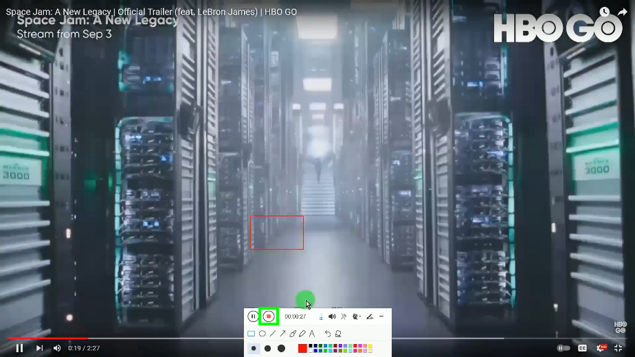 record hbo go, stop recording