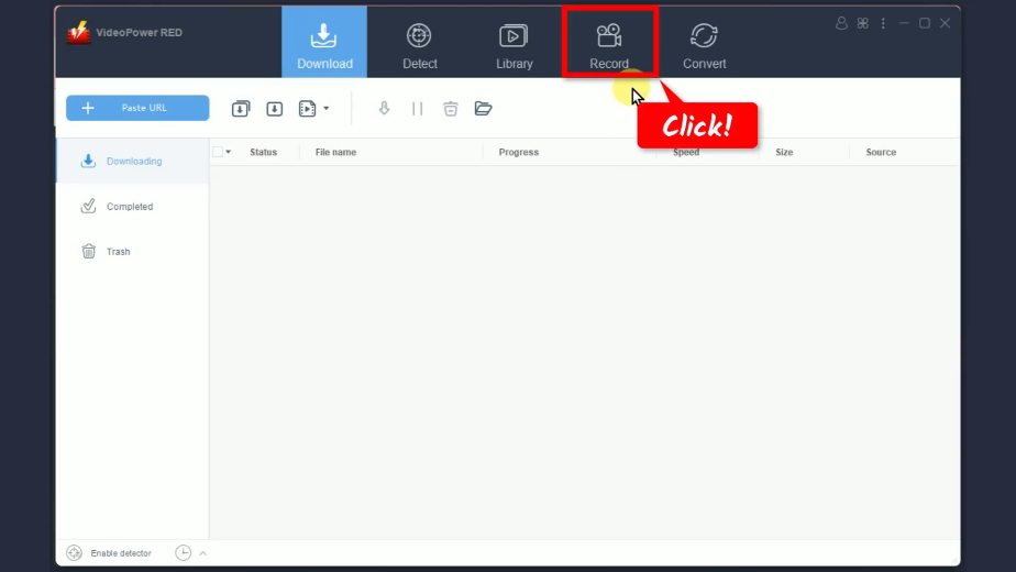 download videos from reddit, record function menu