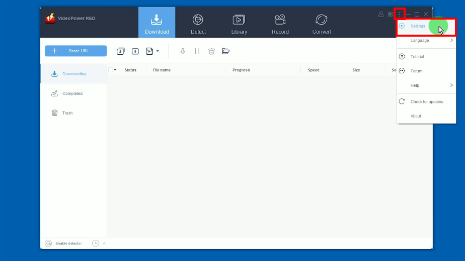 download vimeo hd video, settings