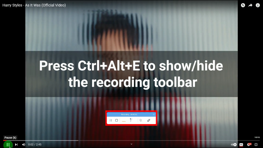 vevo download mp4, recording begins