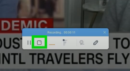 download cnn video, stop recording