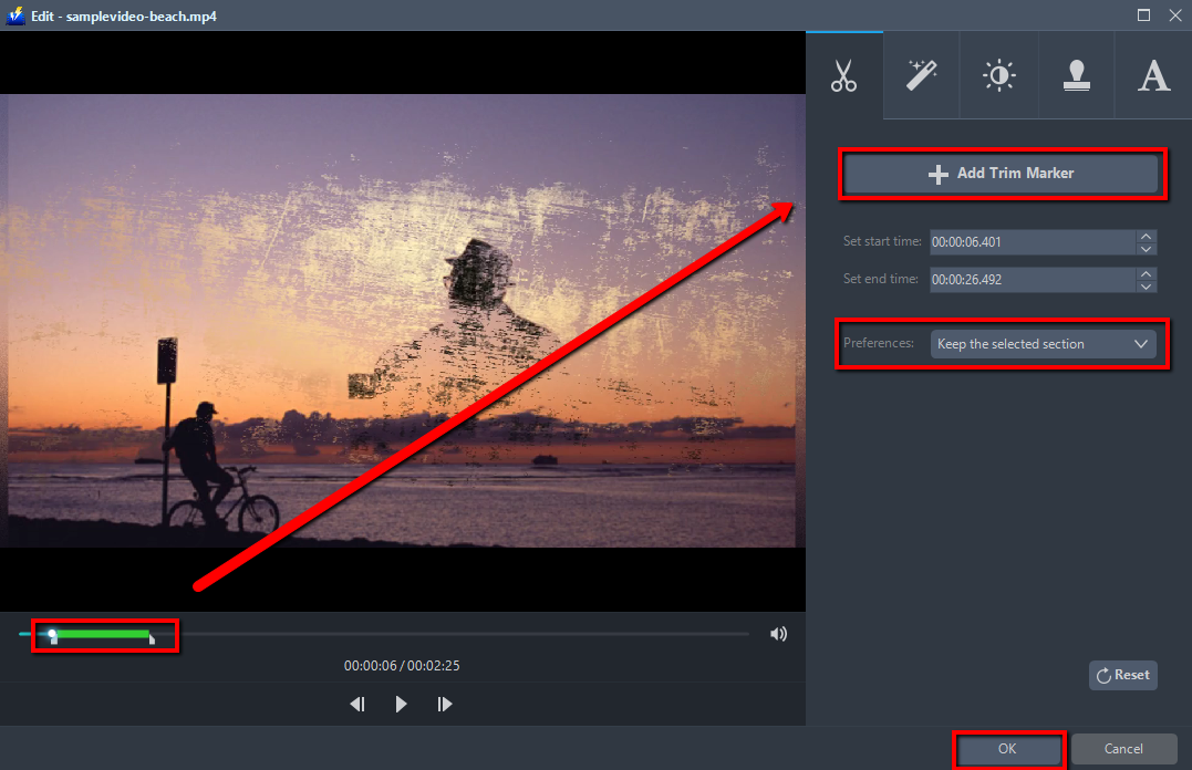 Rotate a YouTube Video, best video Editor, VideoPower BLUE