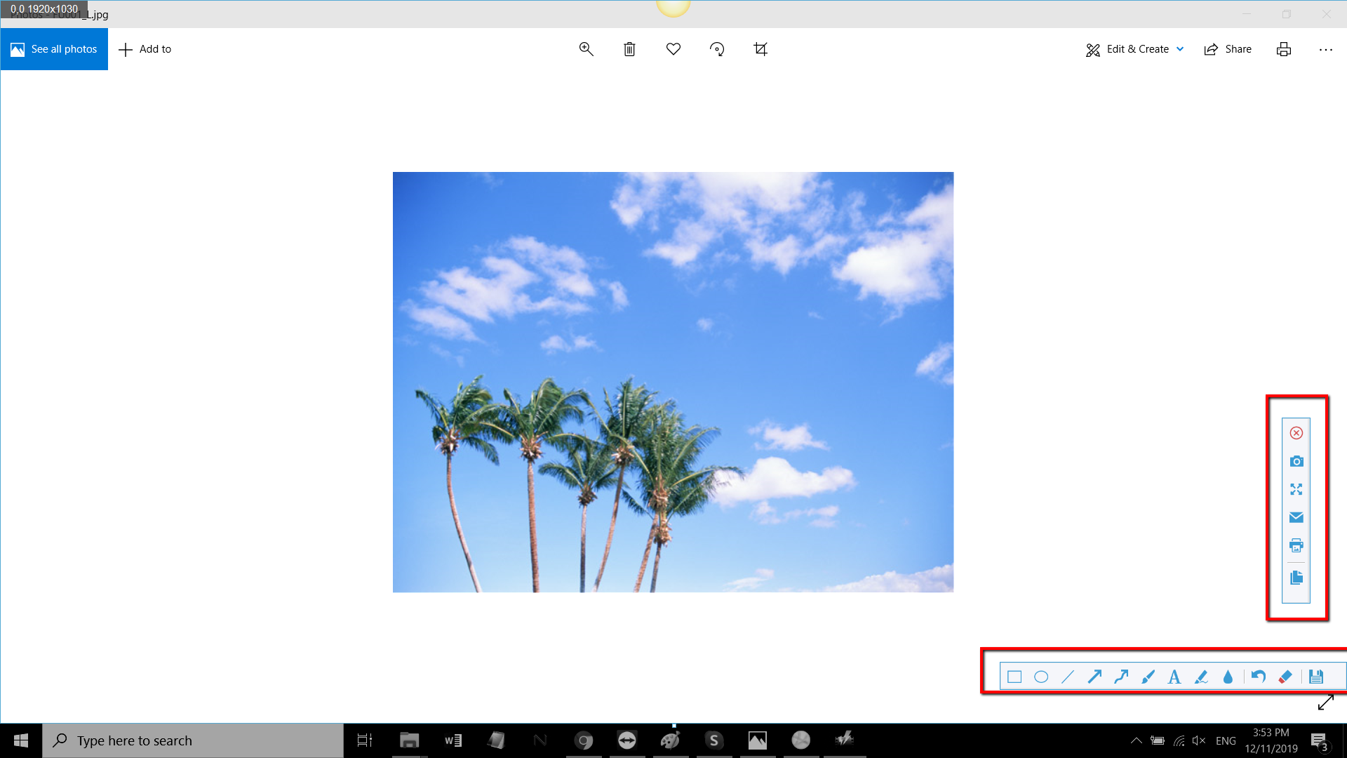 screenshots on Windows 10, VideoPower GREEN make changes to settings.