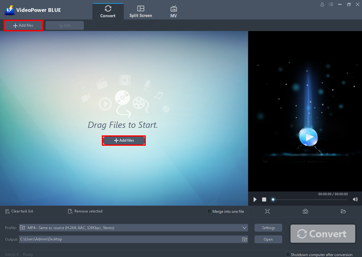Edit video, GoPro video editor free, add the video file