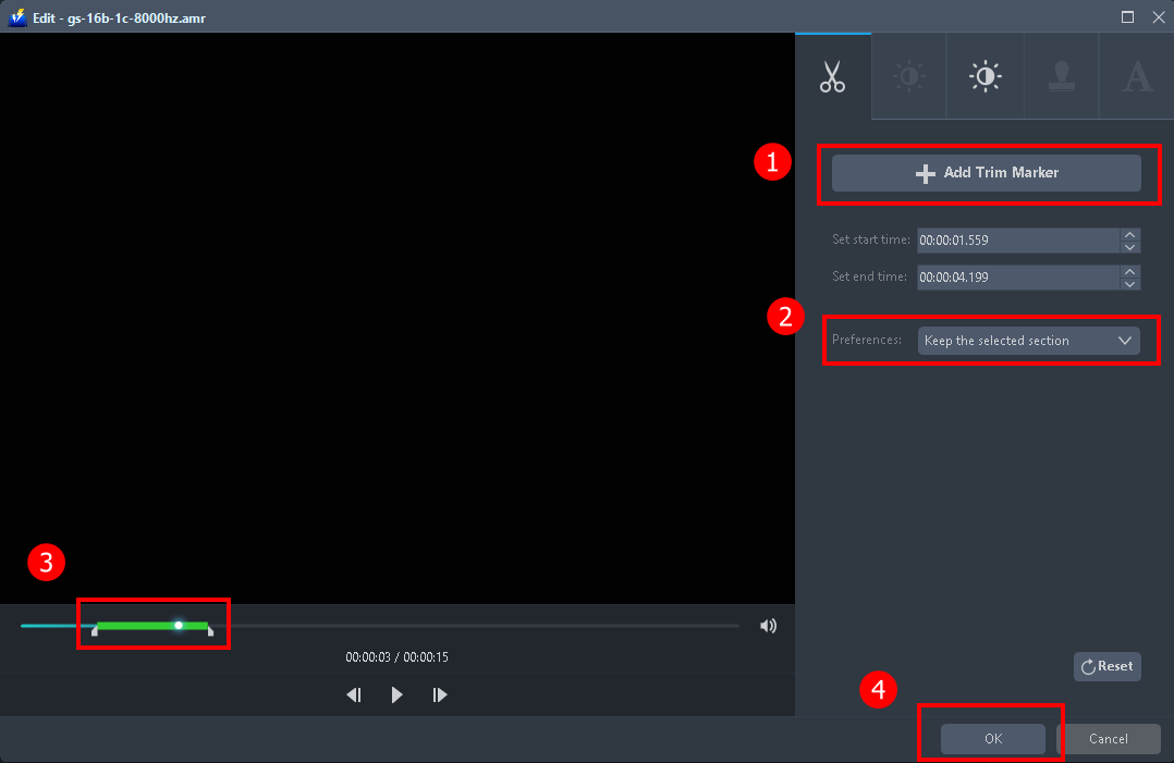 Amr to mp3 converter, Amr to mp3 converter app, trim amr file