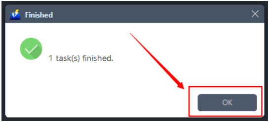 convert ASF to MP4, VideoPower BLUE, save file