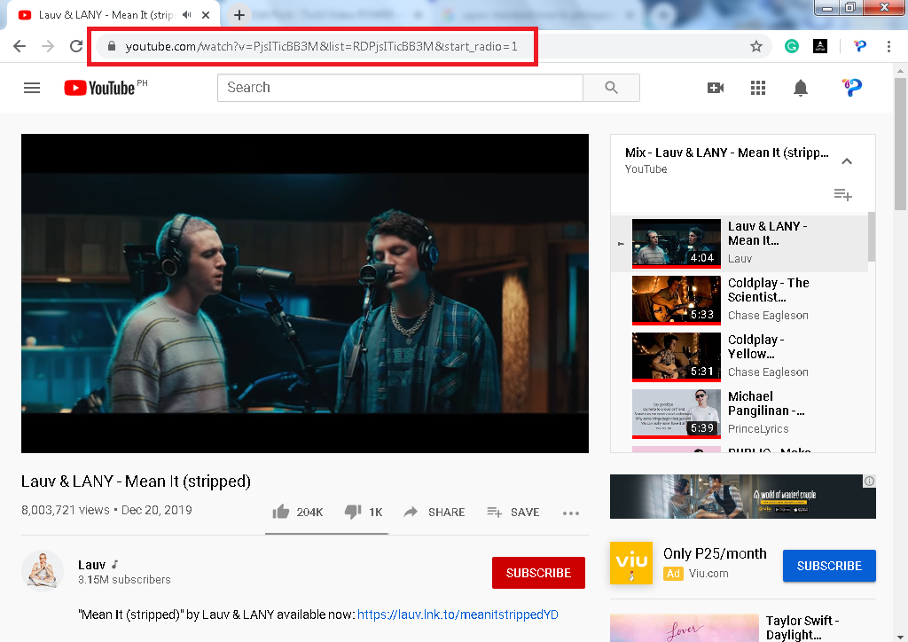 How to Download Songs from Youtube, VideoPower YELLOW, copy URL