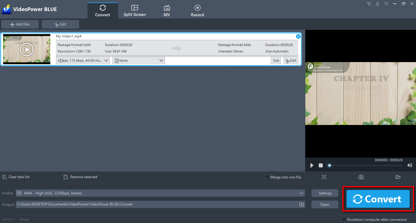 MP4 to M4R Converter, convert