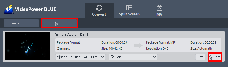Convert format, Convert M4B to MP3 Windows 10, edit file