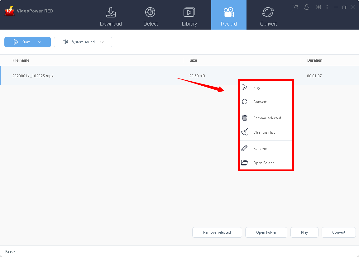download video, How to Avoid Downloading F4f Video, right click the file