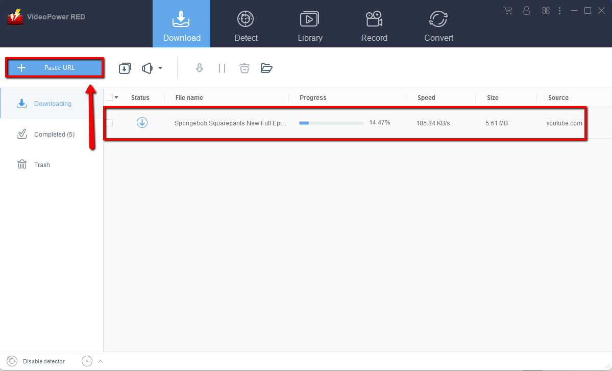download video, spongebob squarepants video download free, paste and download