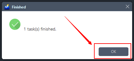 convert video to Windows Media Player, VideoPower BLUE, find saved files